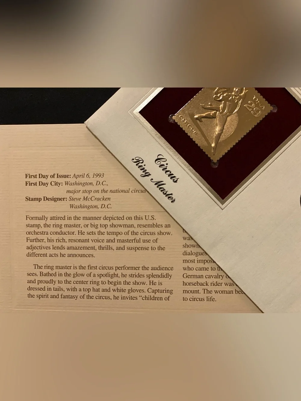 N/A gold commemorative